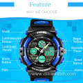 SMAEL LED Display Digital Children Watch